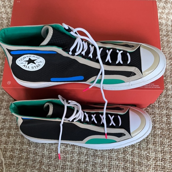 Converse Chuck 70 - Trail Hi Black/String/Digital Blue MEN`S - Picture 3 of 16